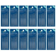 Hello Hobby Assorted Size Long Yarn Darning Steel Hand-Sewing Needles 84 Count