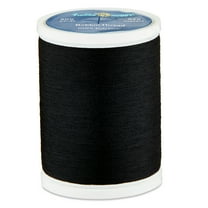 Hello Hobby Black 100% Polyester Bobbin Thread, 600 Yards