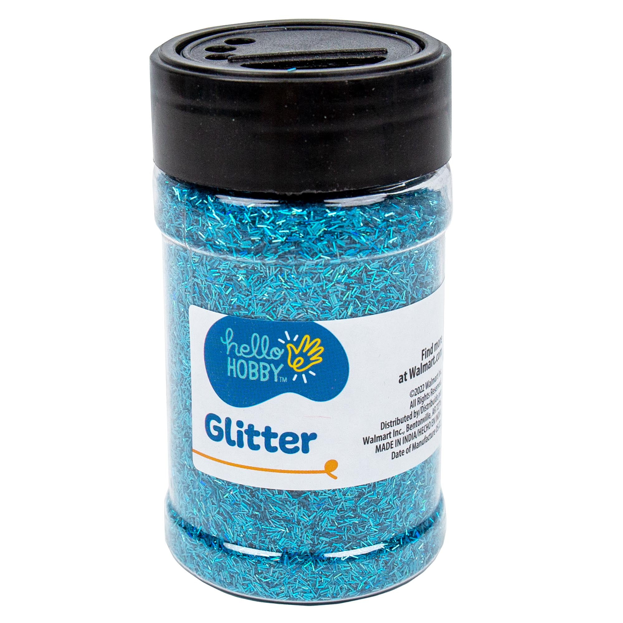 Hello Hobby Glitter Shaker - Silver - 4 oz