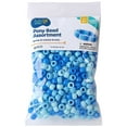 thumbnail image 1 of Hello Hobby Pony Bead Mix, Blue, 500 Pieces, Plastic Craft Beads for Jewelry Making and DIY Projects, 1 of 5