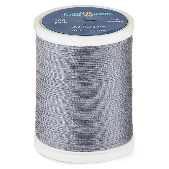 Hello Hobby Bluish Gray All Purpose Thread