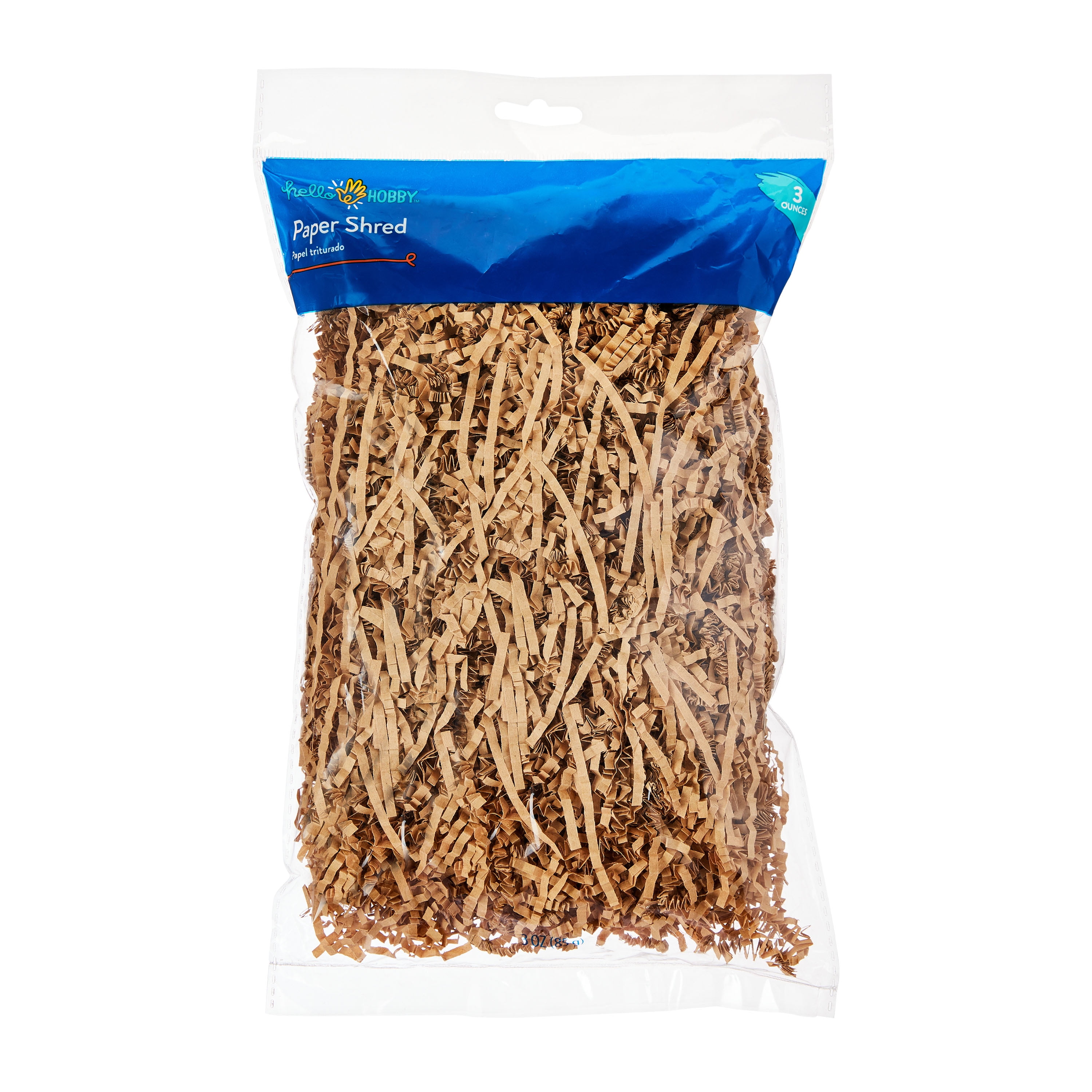 Hello Hobby Brown Kraft Paper Shred, 3 oz