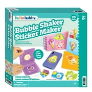 Hello Hobby 3D Bubble Shaker Sticker Maker Kit for Kids