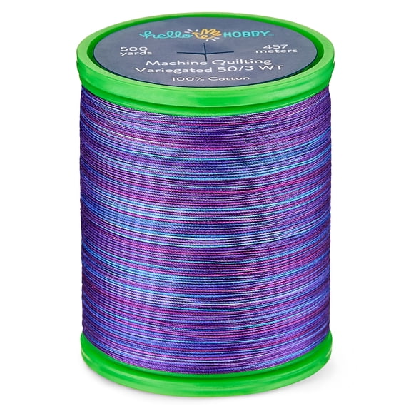 Hello Hobby Butterfly Bush Green Pima Cotton Thread, 50/3 WT