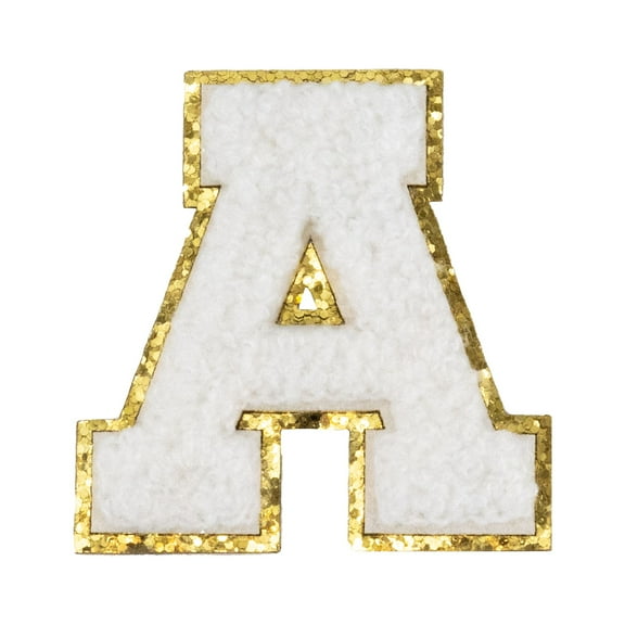 Hello Hobby Chenille A White Patch