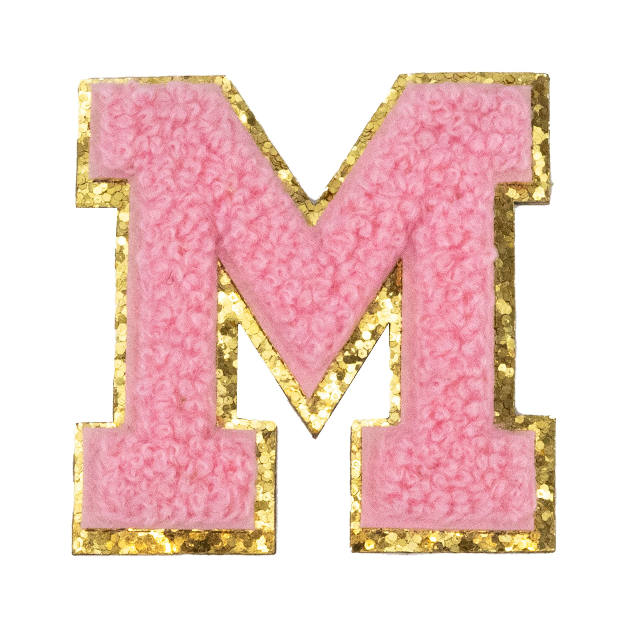 Hello Hobby Chenille M Pink Patch