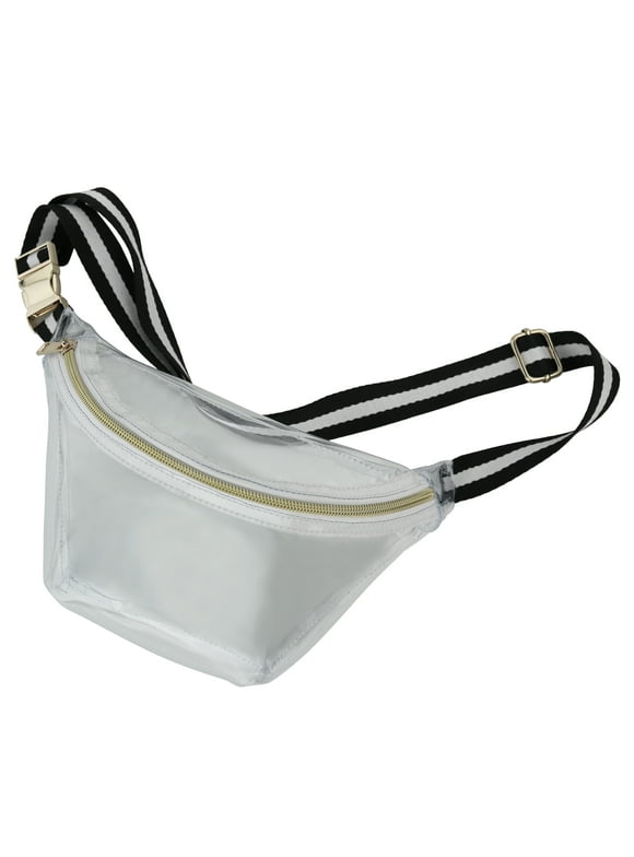 Hello Hobby Clear Waist Pack, Customizable Stadium-Approved Fanny Pack Belt Bag for Sporting Events, Concerts, and Everyday Style