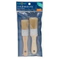 thumbnail image 1 of Hello Hobby Craft Chalk and Wax 2pc Synthetic Brushes, Adult, Teen, Approx. 7", 1 of 6