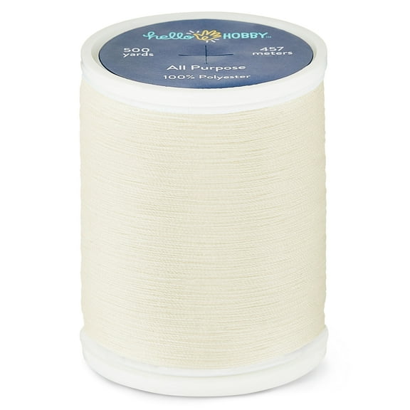 Hello Hobby Cream White All Purpose Thread AP500
