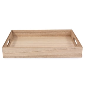 Hello Hobby Customizable Wooden Decor Tray with Handles