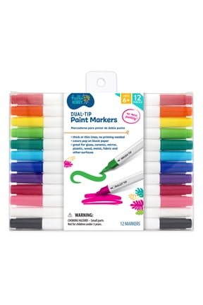 Detail Acrylic Paint Markers, 12 Count