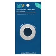 Hello Hobby Double-Sided Clear Fabric Tape, 5 Yards