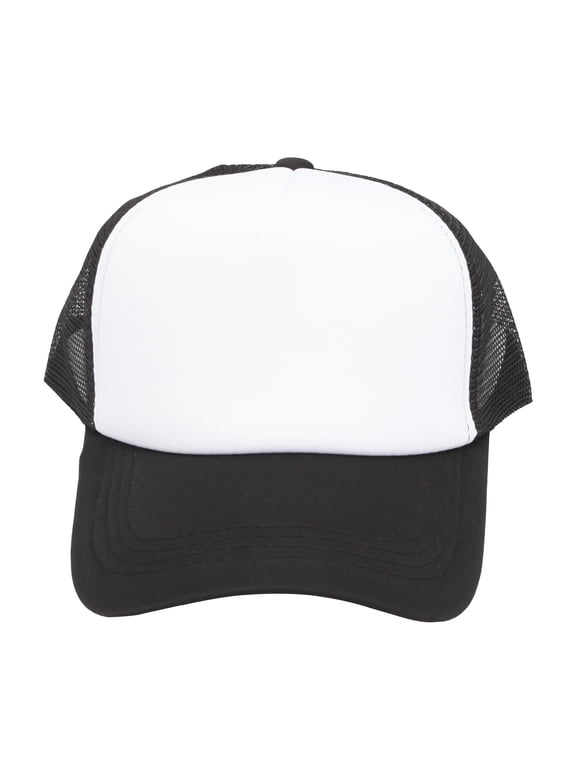 Fashion Trucker Hat, Black