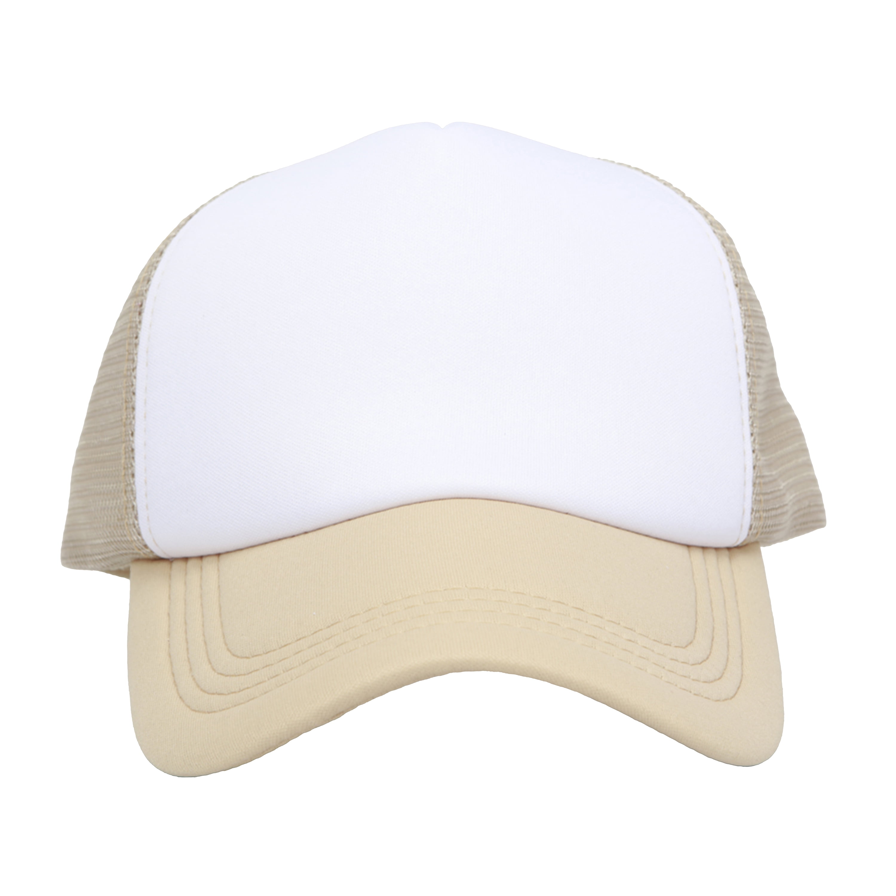 Hello Hobby Fashion Trucker Hat, Tan