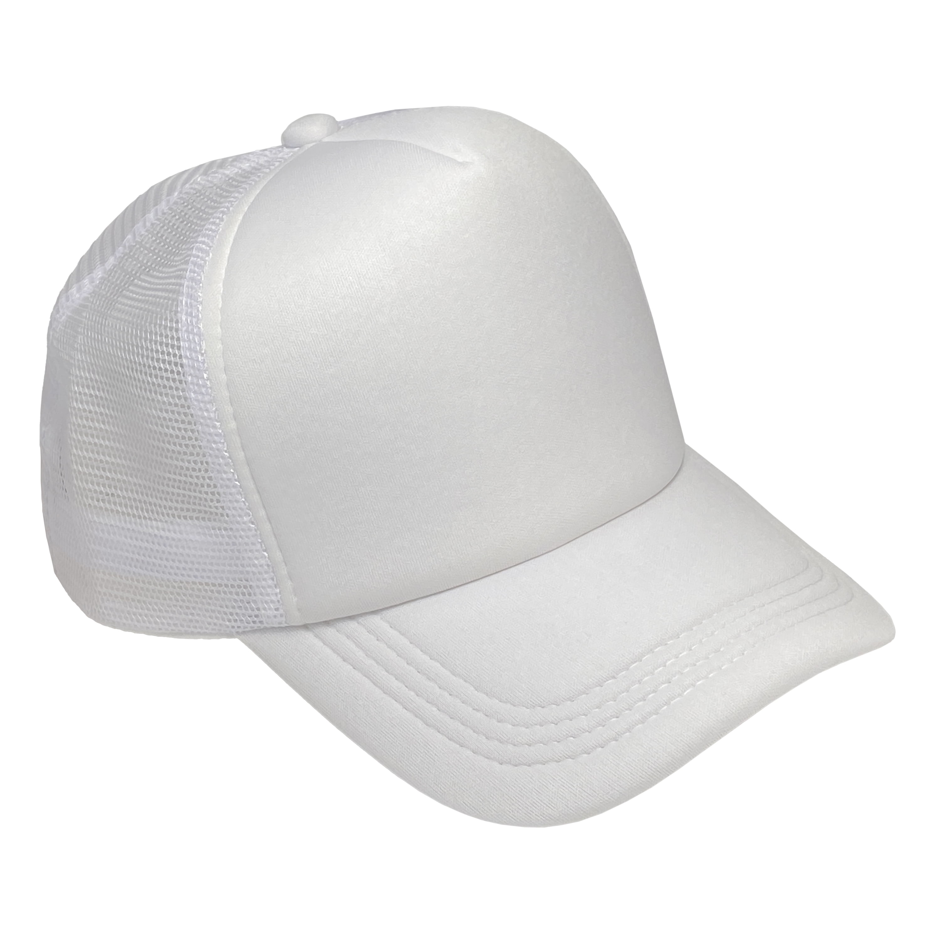Hello Hobby Unisex Fashion Trucker Hat, White