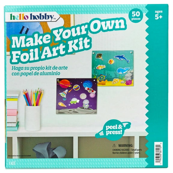 Hello Hobby Make Your Own Foil Art Kit