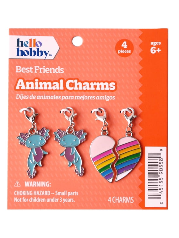 - Animal Friendship Charms - 4 Charms - USHH2239