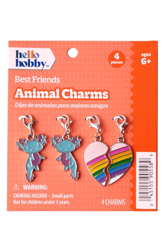 - Animal Friendship Charms - 4 Charms - USHH2239
