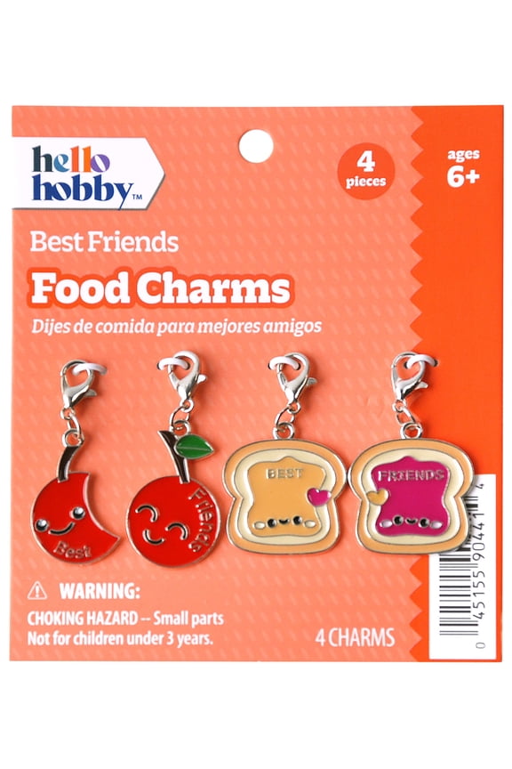- Fruit Friendship Charms - 4 Charms - USHH2238