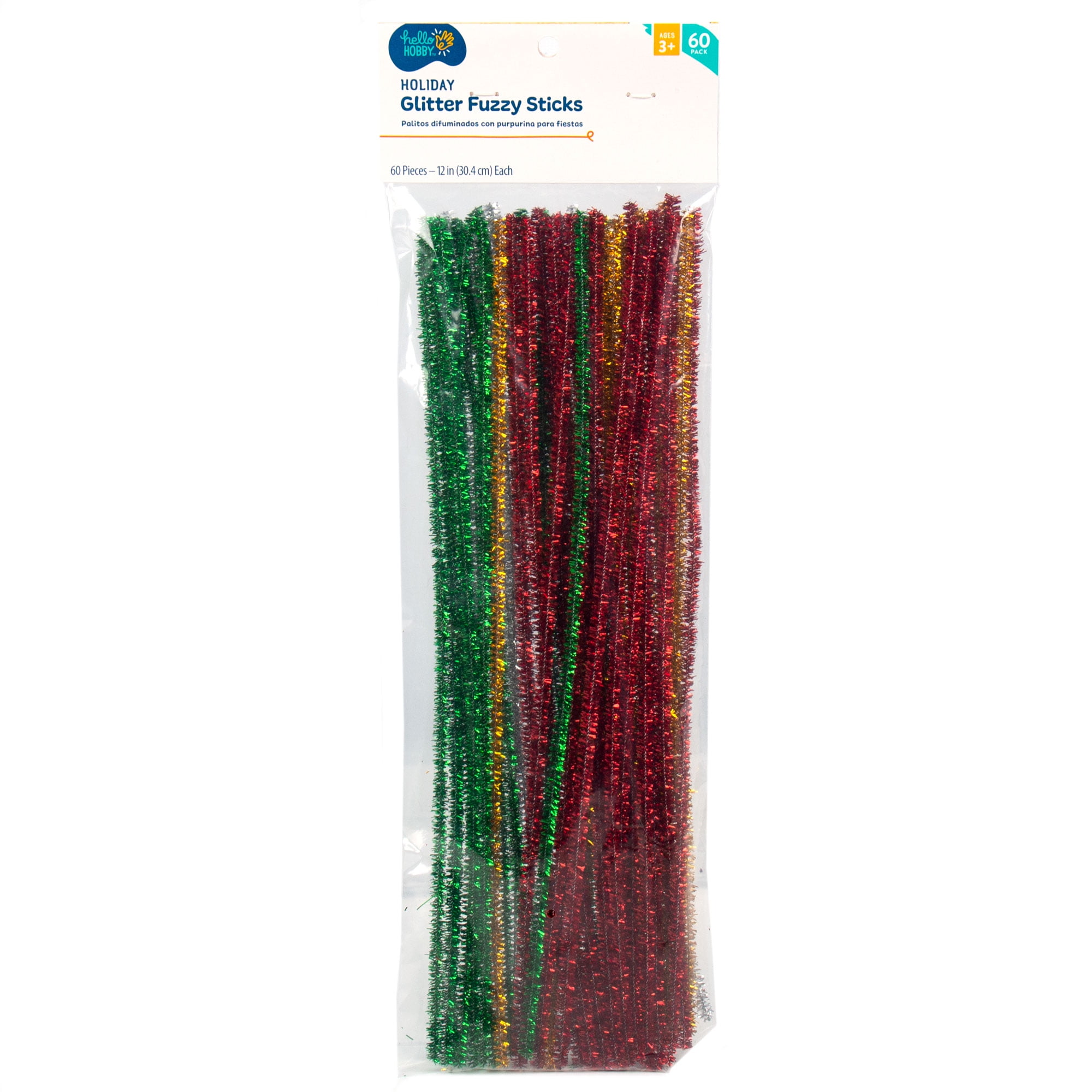 Kid Made Modern 75ct Sparkle Fuzzy Sticks Pipe Cleaners for sale