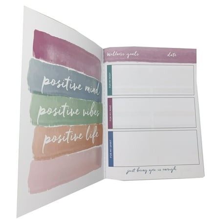 Hello Hobby Guided Multicolor Journal Wellness 6x8
