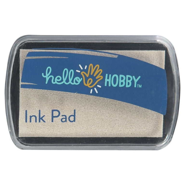 Hello Hobby Ink Pad for Stamping, White Shimmer