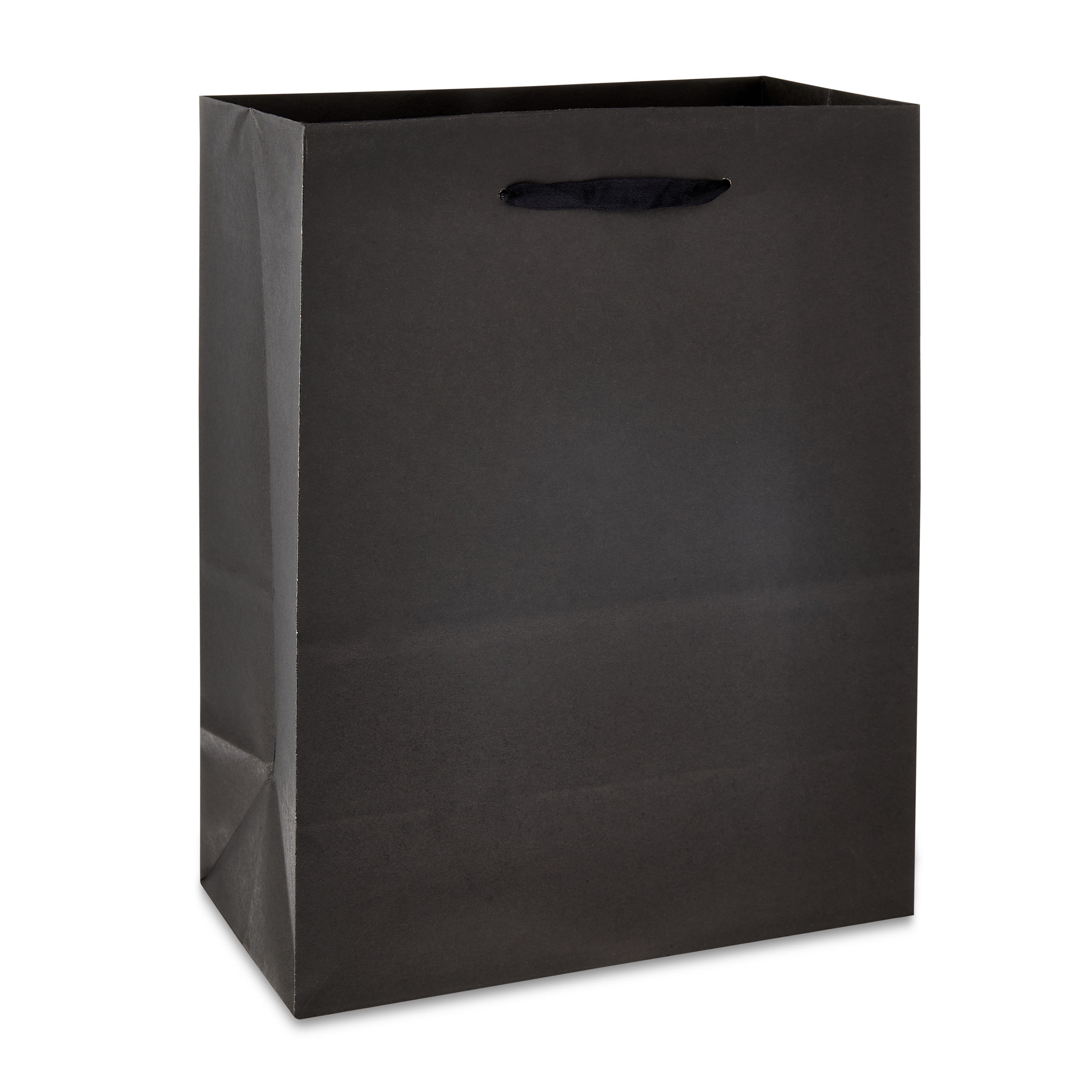 Hello Hobby Large Black Paper Bags, Paper, For All Ages, 8" x 10", 13 Count