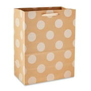 Hello Hobby Large Brown Pattern Paper Bags, 8 x 10, 13 Count