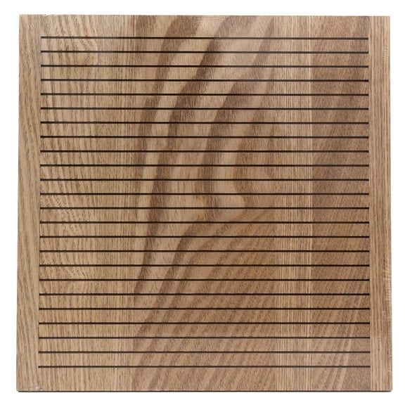 Hello Hobby Letter Board with Peg Letters, Wooden Letter Board & Black Letter Sheet, 10 x 10