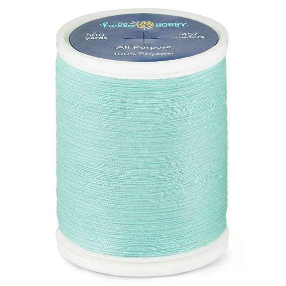 Hello Hobby Light Aqua Marine Blue All Purpose Thread AP500