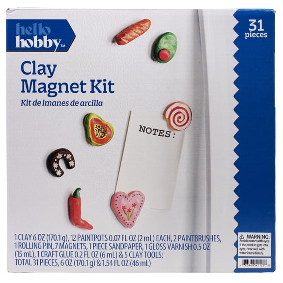 Hello Hobby Make your Own Clay Magnets