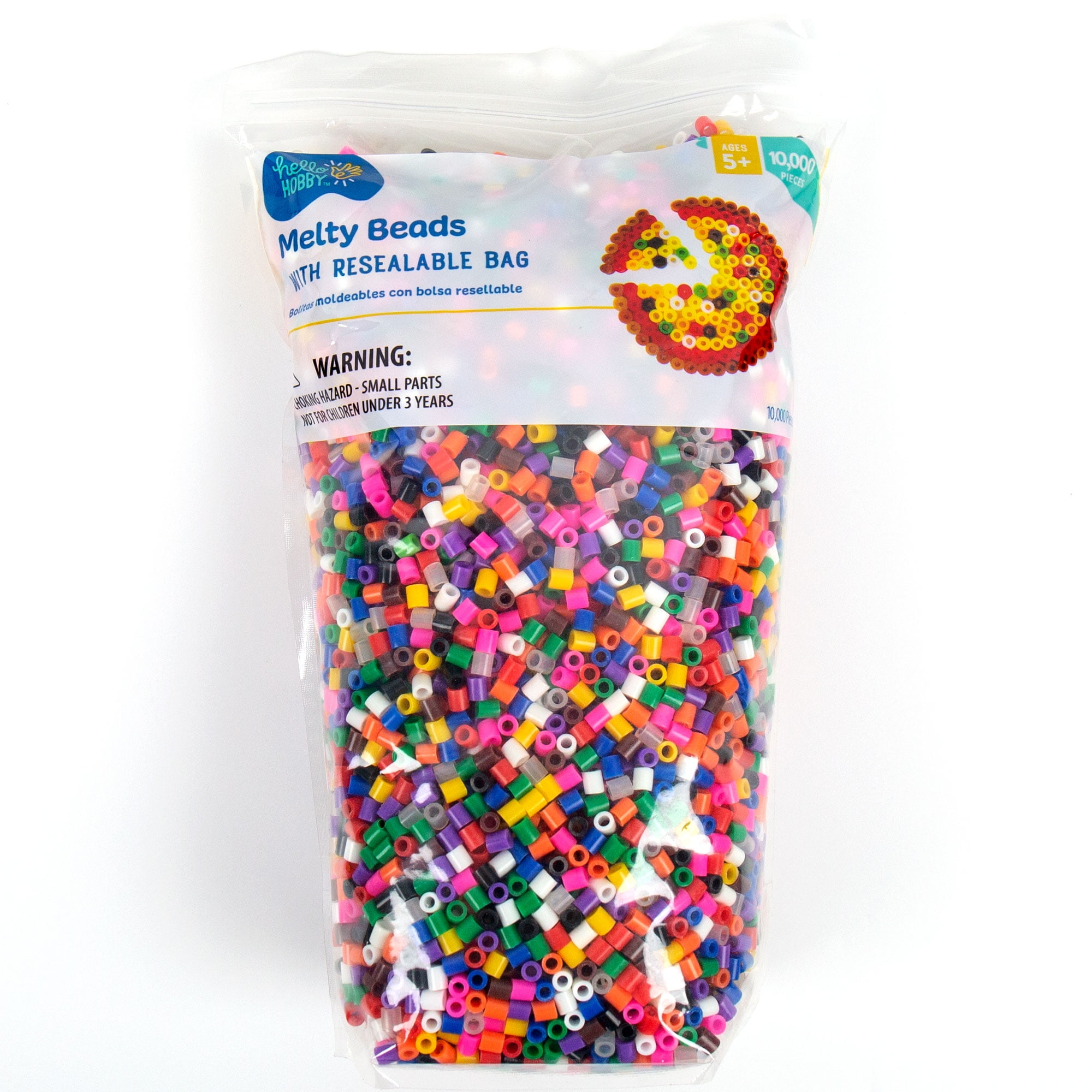 Hello Hobby Melty Beads 10,000 Pieces, Boys and Girls, Child, Ages 5+, Size: Ten-Pack