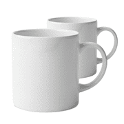 Hello Hobby Skinny Sublimation Mug 20 oz Stainless Steel, White, Set of 2