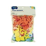 Hello Hobby Foam Alphabet Letter Stickers, Multicolor, Sensory-Friendly
