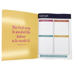 Hello Hobby Multicolor Guided Journal Goals 6x8