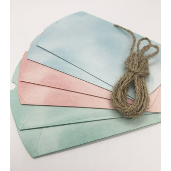 Hello Hobby Multicolor Pillow Box & Jute, 6 Pack