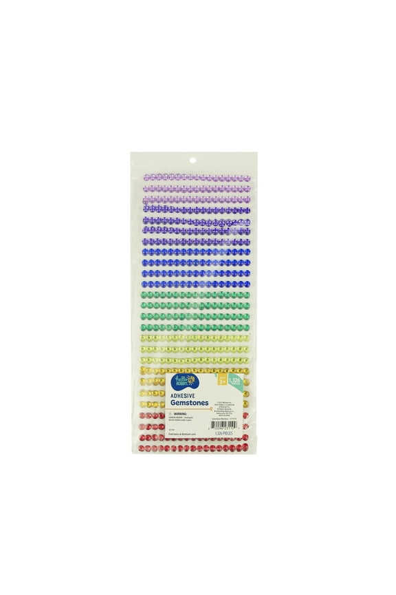Multicolor Round Gemstones 6mm, 1,326 Piece Simulated
