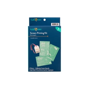Hello Hobby Multicolor Screen Printing Kit Celebration, 8 Piece
