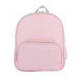 thumbnail interactive-video image 1 of Hello Hobby Nylon Backpack, Customizable Travel Book Bag for Crafts, School, and Everyday Use, Pink, 1 of 9