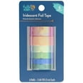 thumbnail image 1 of Hello Hobby Rainbow Iridescent Foil Tape, 6 Rolls, 1 of 5