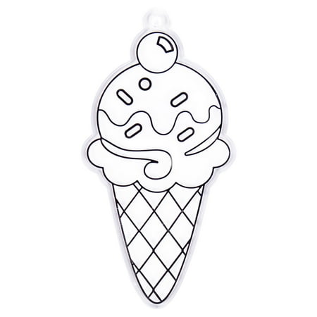 Hello Hobby Ready-to-Paint Ice Cream Cone Suncatcher