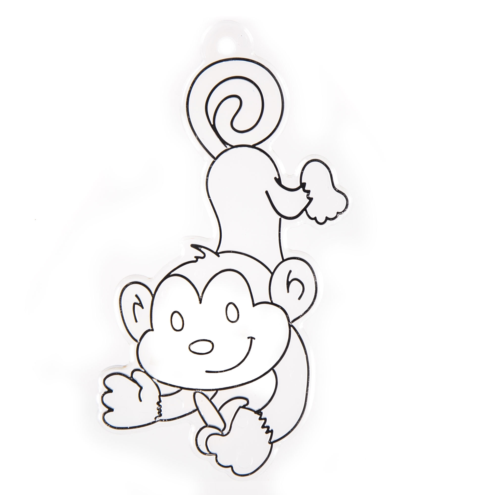 Hello Hobby Ready-to-Paint Monkey Suncatcher