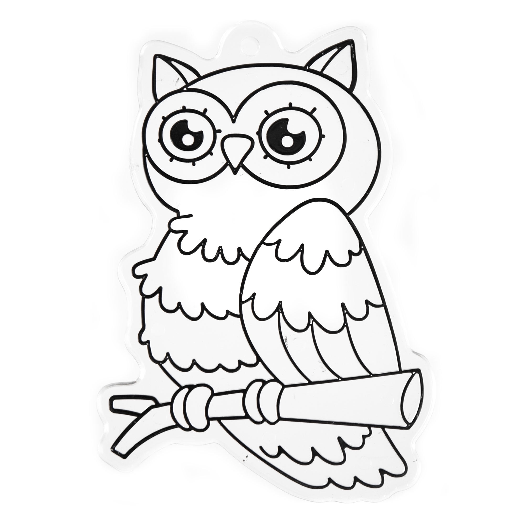 Crayola Paint your own Suncatcher Owl / birdSun Catcher Craft Kit NEW!  FUN!!