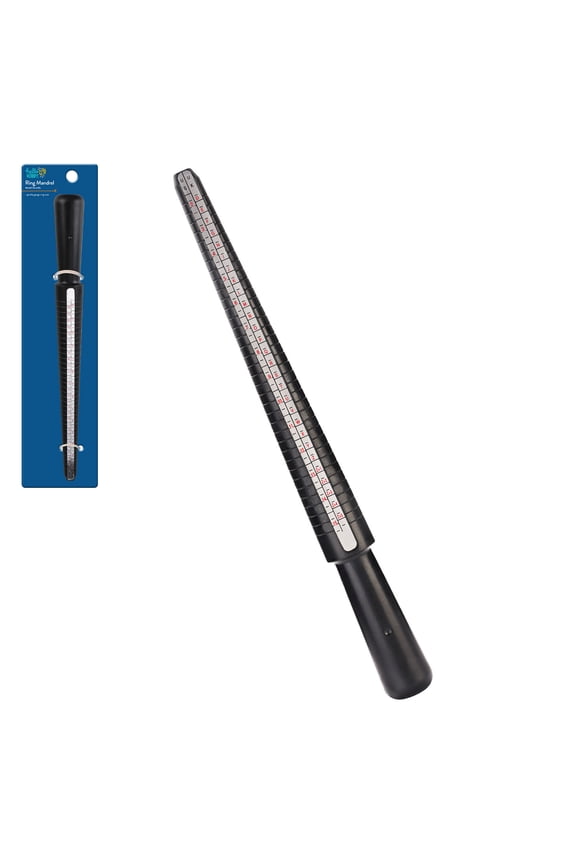 Plastic Ring Mandrel Lightweight Ring Sizer, Shaping & Display Tool for Jewelry Making & DIY Crafts