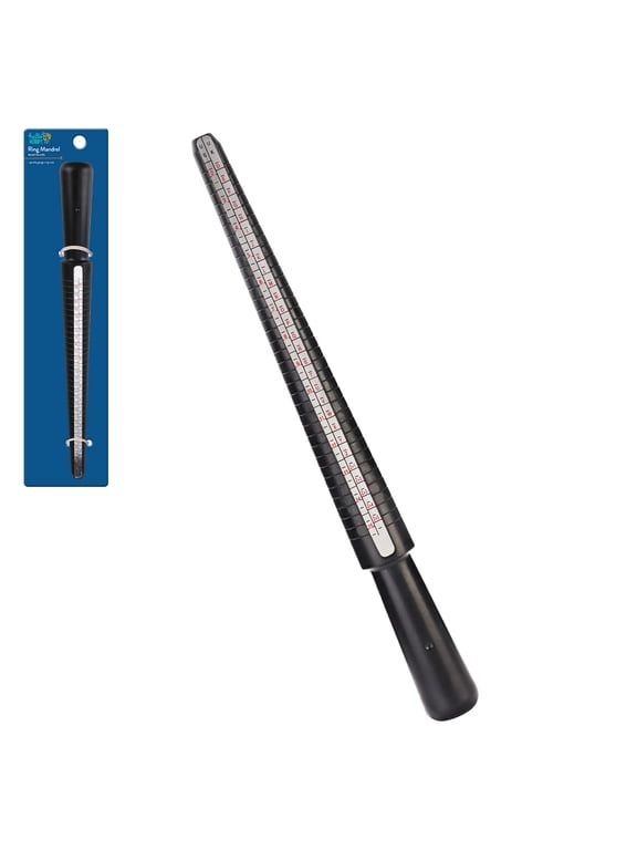 Plastic Ring Mandrel Lightweight Ring Sizer, Shaping & Display Tool for Jewelry Making & DIY Crafts