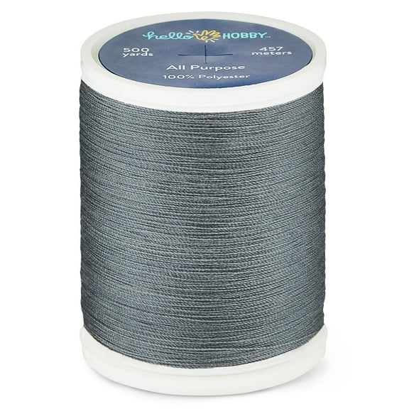 Hello Hobby Rock Gray All Purpose Thread AP500