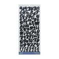Hello Hobby Script Alphabet Stickers, Black/Gold/Silver, Letter Icons ...