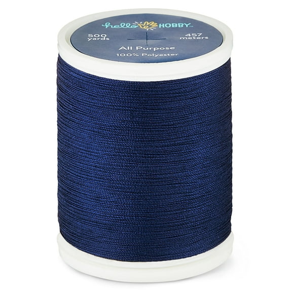 Hello Hobby Sea Blue All Purpose Thread AP500