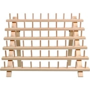 Hello Hobby Wood Thread Spool Rack, Holds 60 Spools