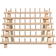Dritz Wooden Thread Rack, 60 Spools - Walmart.com